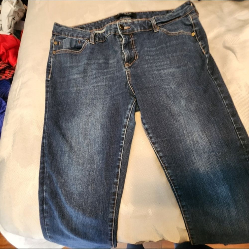 Liverpool Like New‎ Jeans. Skinny Capri. Stretch. Size 14.